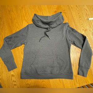 BCG Womens drawstring cowl neck sweatshirt, size M.